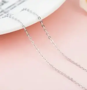 Wholesale Handmade Geometric Necklace For Women With 925 Sterling Silver Box Chain
