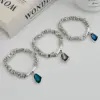 Wholesale Copper Alloy Acrylic Crystal Micro Inlaid Gemstone Ring Bracelet Simple Trendy KC Gold Plated Snake Chain Jewelry