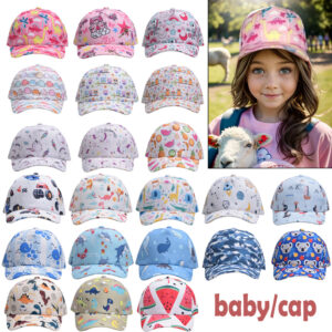 Wholesale 2024 New Children's Hat Little Dinosaur Unicorn Boys and Girls Peaked Hat Baby Thin Baseball Cap Sun Protection Hat