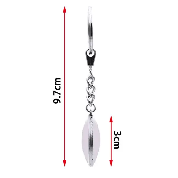 Wholesale United States American National Day Key Chain Made Of Durable Zinc Alloy, Perfect Souvenir Or Gift