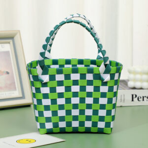 Green and White without decoration size height 15 width 16 side width 9
