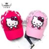 Wholesale Children's Hat Wholesale Spring and Autumn Girls' Visor Baseball Cap Super Cute Kitty Cat Children's Peaked Cap