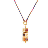 Transfer bead necklace
