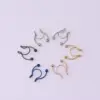 oly-bc1e9fcb20406e99d31966a136b30536 Wholesale 316L Stainless Steel Ear Cartilage Rings & Studs Geometric Waterproof Non Tarnish Surgical Steel Unisex
