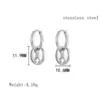 Wholesale PVD Coated Real Gold Plated 18K Gold Solid Color 304 Stainless Steel Simple Style Waterproof Non Tarnish Drop Earrings