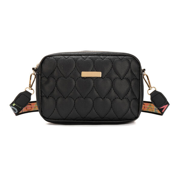 oly-bc3b8a46d9a8972d2e1608debcaca649 Wholesale Heart-shaped small square shoulder bag, embroidered camera bag