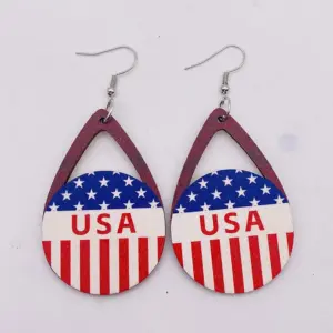 JE0822D / Wooden earrings