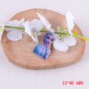 Wholesale Cartoon acrylic girl heart bag pin accessories pendant creative mobile phone patch DIY patch OLY Exclusive