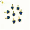 oly-bd48dd08c2c8033573f4d52316bc1079 Wholesale 18K Gold Plated Copper Color Retention Zircon Heart-Shaped Birthstone Pendant DIY Jewelry Hanging Water Plated Imitation Gold Geometric