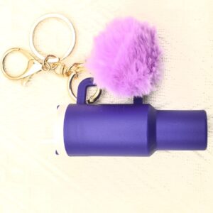 Dark purple (hair ball style)