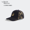 Wholesale British Museum official Gaia Anderson Cat Black Gold version peaked cap baseball cap cute creative trendy cool
