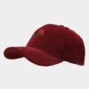 Wholesale Valentine's Day fashion rose embroidered corduroy baseball cap female trendy spring outdoor travel Sun-proof peaked cap