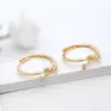 Wholesale Adjustable Leaves Ring For Women In 14k Gold Filled With Electroplated Finish And Zircon Inlay, New Style