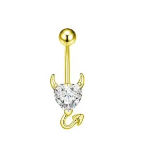 Little Devil-Gold/1.3*1.1cm