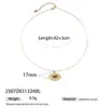 Wholesale Stainless Steel Titanium Alloy Necklace Fashionable Versatile Non-Fading Hot Sale Style Animal Pattern