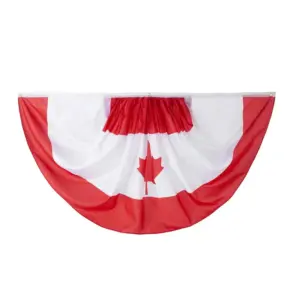 Canadian Fan Flag 60x120cm
