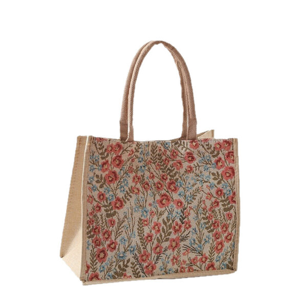 oly-be6faf2211298e8d57980c3364997411 Wholesale Canvas Handbag Large Capacity Women's Korean Cotton and Linen Work Commuting Packaging Lunch Box Bag