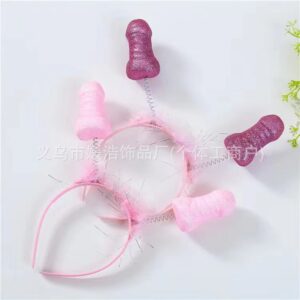 oly-be7182657c3b5f0ade9b589160c6133e Wholesale red love hairband hair accessories three-dimensional love headband headdress Valentine's Day hairband