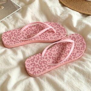 Pink [leopard print] / [factory standard packing: single color/single code/60 pairs]