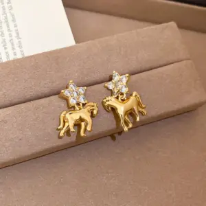 Silver Needle-Gold (Real Gold Plating)
