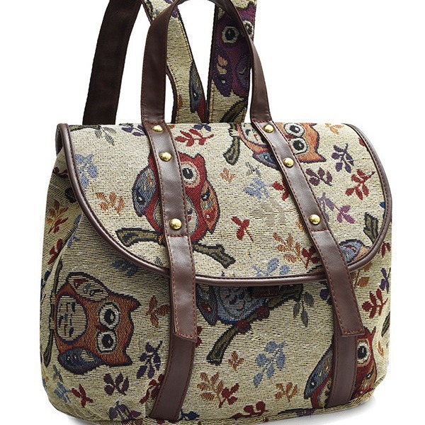 oly-bea1eded25e87241dd5f4dd413ad27ac Wholesale Women's casual backpack retro style backpack handbag