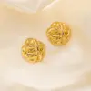 Wholesale 1 Pair Classic Style Geometric Oval Heart Shape Plating 304 Stainless Steel Ear Studs