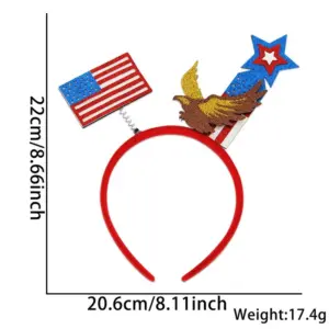 Flag Rocket Eagle / Fan Headband