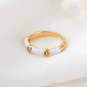 14K Gold H-6488 / White