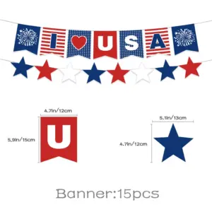 Hanging Flag 15PCs