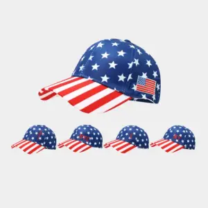Wholesale Unisex Casual Baseball Cap With Curved Eaves Featuring Embroidery And Stripe Pattern, Perfect For Spring