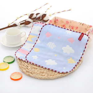 Blue Clouds / 25*25 square towel