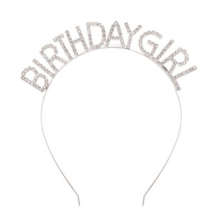 Single silver headband / Headband Shoulder Strap Set