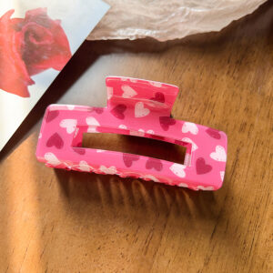 10.5cm love gripper-square pink / Acrylic