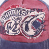 oly-bf644868feeffce96691b3279ae7a8e2 Wholesale Spring and Autumn Sun Hat Men's and Women's Fashion Shark Personalized Cap Washed Baseball Hat