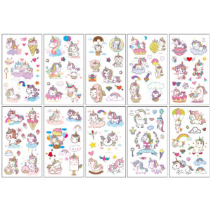 Unicorn D series 10 sheets/set / 68*120MM