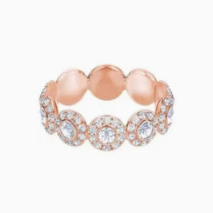 Rose gold roman ring [size 6-9 message]