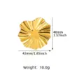 Wholesale PVD Coated Real Gold Plated Sun Star Heart Shape 304 Stainless Steel Hip-Hop Exaggerated Oversized Waterproof Non Tarnish Open Rings