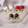 Wholesale Authentic Gold Plated Pearl Clip-On Earrings Hong Kong Style Retro Fashion Versatile Luxury Feel Women's Jewelry Accessories