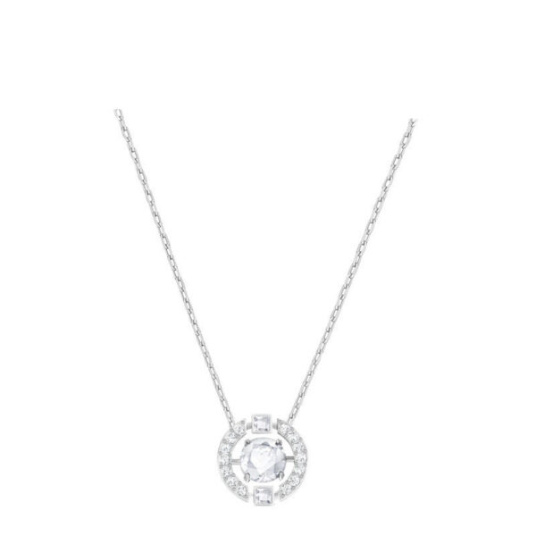 Wholesale Alloy Evil Eye Necklace, Lively Swan, Dancing Heart Clavicle Chain Pendant