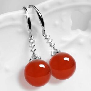 Silver stone 12mm "Red]