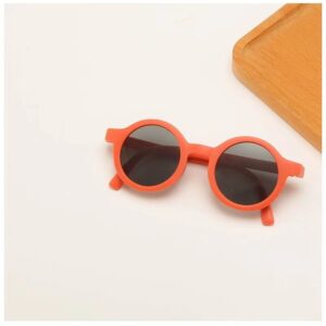 Orange frame black and gray slices / Black