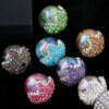 oly-c0c9de4672beb44aa048d06737ba4b70 Wholesale cloud beads clay diamond ball can wear straight hole beads DIY mobile phone chain key chain bag chain accessories