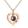 oly-c0e61668cd1b7d0461b6e99b99402c0f Wholesale 100 languages I love you projection sterling silver necklace creative diamond love shaking sound network red with clavicle necklace