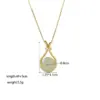 Wholesale Round Inlay Pendant Necklace For Women In Copper With 18K Real Gold Plated Water Plating And Artificial Rhinestones On Box Chain