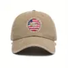 Wholesale Unisex Breathable Baseball Cap With Printing Craft In Dyed Black, Perfect For America's 250th Anniversary