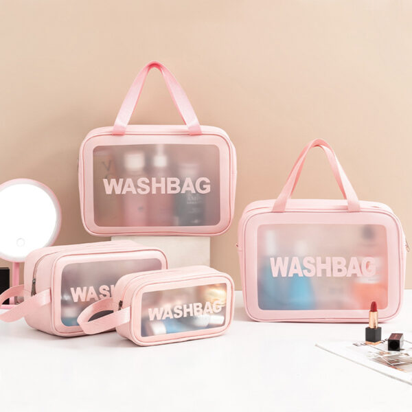 oly-c145bc55e0fbdfe9e43f5e50a3548fbf Wholesale Internet Celebrity Satchel Large-Capacity Waterproof Travel Toiletry Bag Cosmetic Bag Cosmetics Lotion Transparent Cosmetics Bag