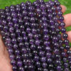 Wholesale Factory direct supply natural Uruguay Amethyst Amethyst loose beads round beads DIY bracelet jewelry accessories beads