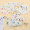 oly-c17b23cc3795f9fab9a7b1c4e674de0b Wholesale Petal bib baby bib 360 degrees eight-layer gauze bib printed baby cotton bib