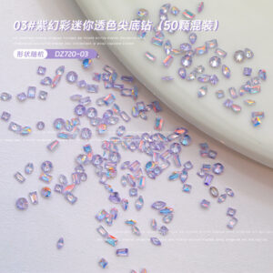 Transparent purple symphony mixed pack (dz720-03)