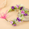 Wholesale Hawaiian Bridal Headdress Fairy Garland Hair Ring Starry Flower Headband Travel Photo Hair Accessories Headband